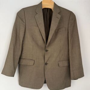 Jack Victor 2 button Silk Wool Blend Suit Jacket Size 43L‎